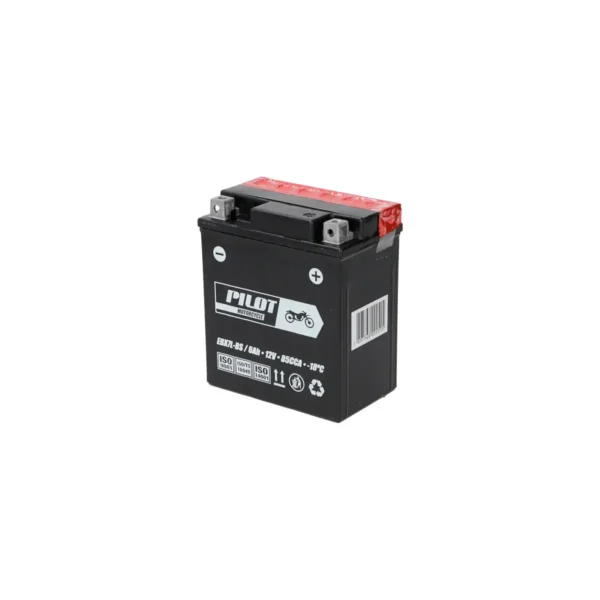 bateria pilot  ebx7l-bs 6ah-85cca 120859 derco - Imagen 3