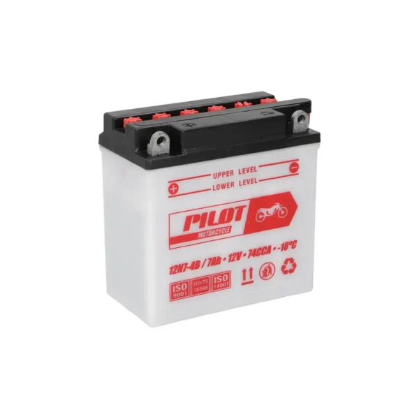 bateria pilot 12n7-4b 7ah-74cca 141273 derco - Imagen 3