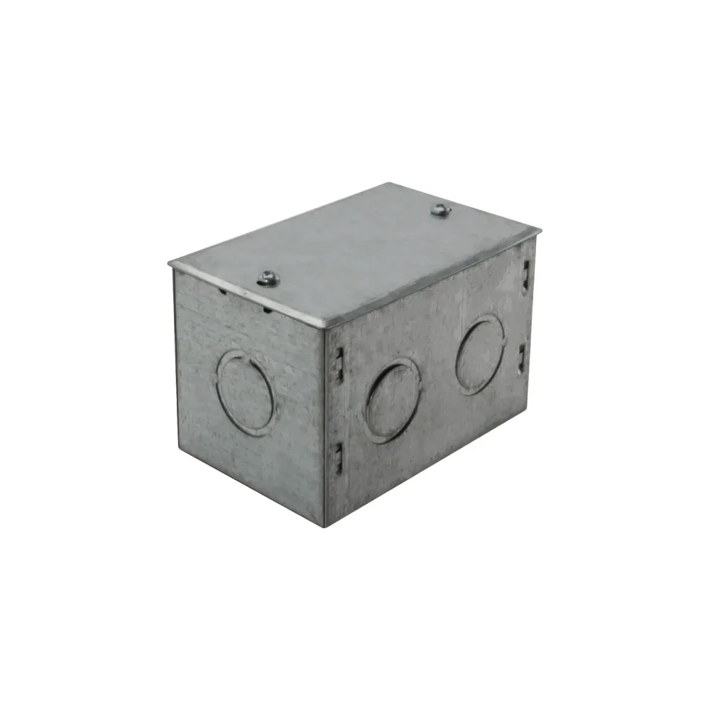 caja electro galvanizada 100x65x65mm c/tapa