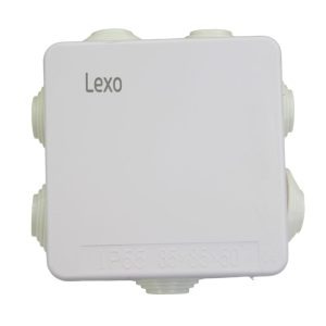 caja estanca 85x85x50mm ip65 lisa c/conos ls0h