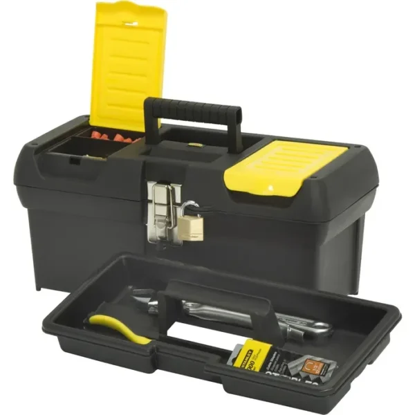caja porta herramientas plast.16 (16013) stanley - Imagen 4