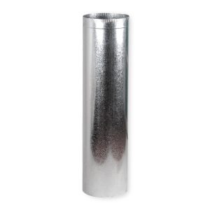 caÑon aislador galv 10" x 1mt esp- 0.5 mm