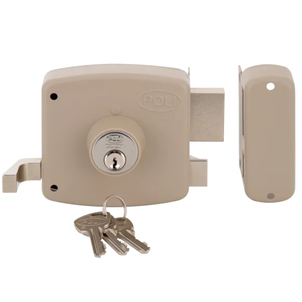 cerradura sobreponer 1994 beige (199401) - Imagen 2
