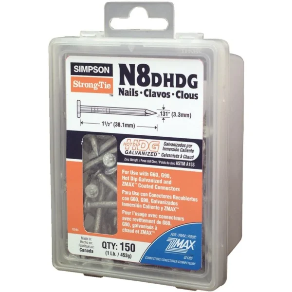 clavo simpson n8 galvanizado (n8dhdg)