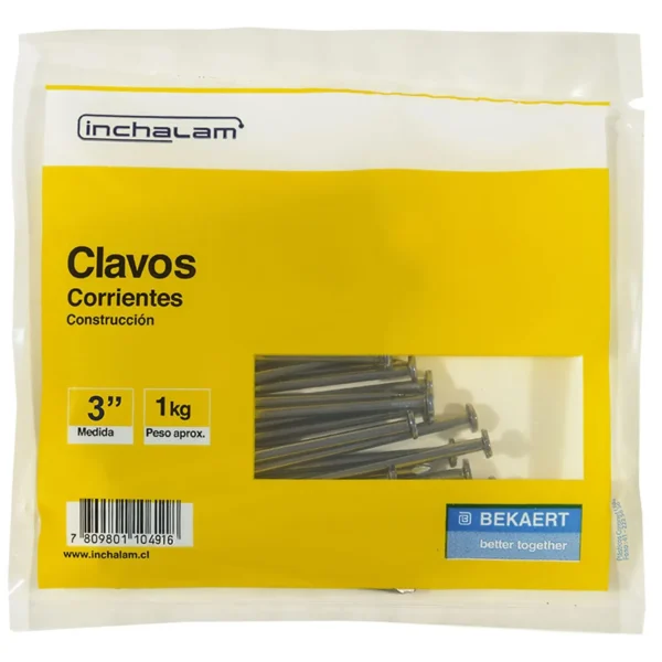 clavo de 3"