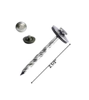 Clavo techo paragua envasado 2,1/2