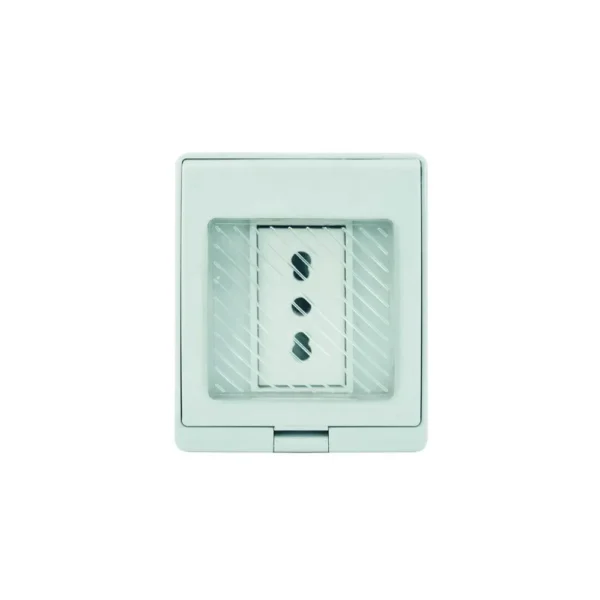 contenedor ip55 toma corri simple 10/16a 250v bl