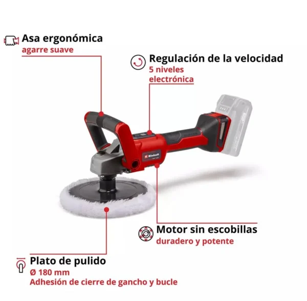 pulidora inalambrica 18v ce-cp 2093320 - Imagen 3