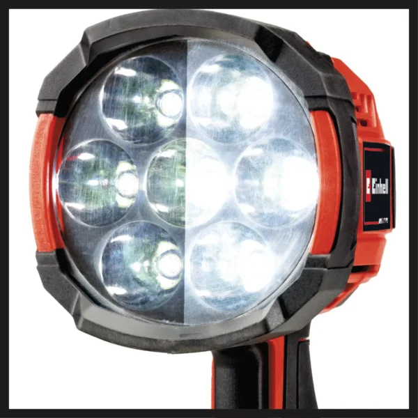 lampara inalambrica 18v 2500lm 7leds 4514145 - Imagen 3