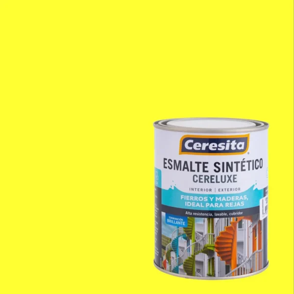 esmalte sintetico amarillo limon 1gl - Imagen 2