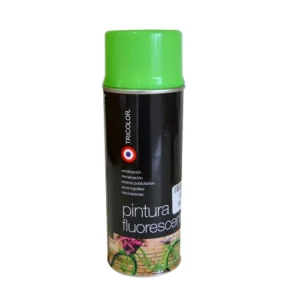 esmalte spray fluorescente verde