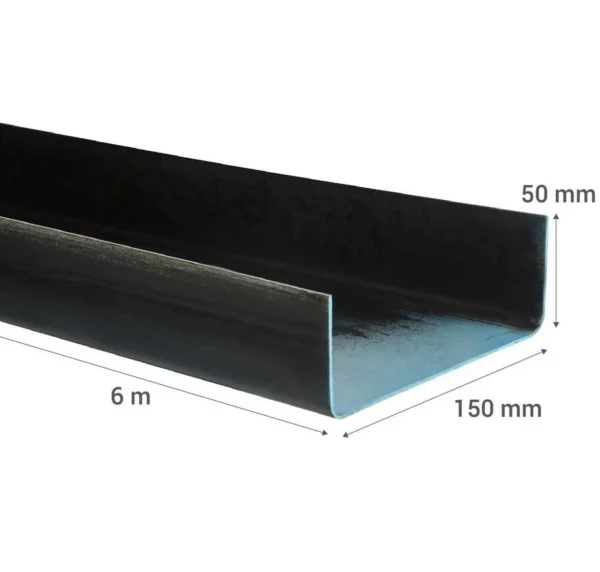 fierro perfil canal 150x50x2 (22,92kg) - Imagen 2