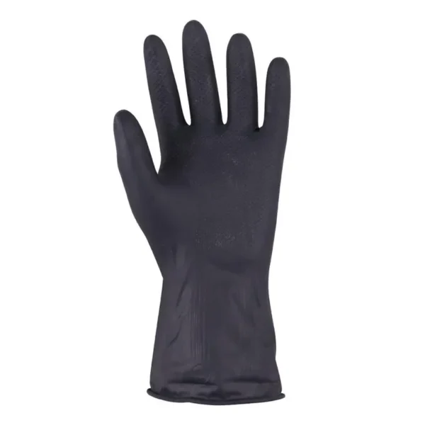 guante albanil 14-35 cm negro - Imagen 2