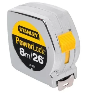 huincha medir powerlock 1 x 8 mts (33428) stanley