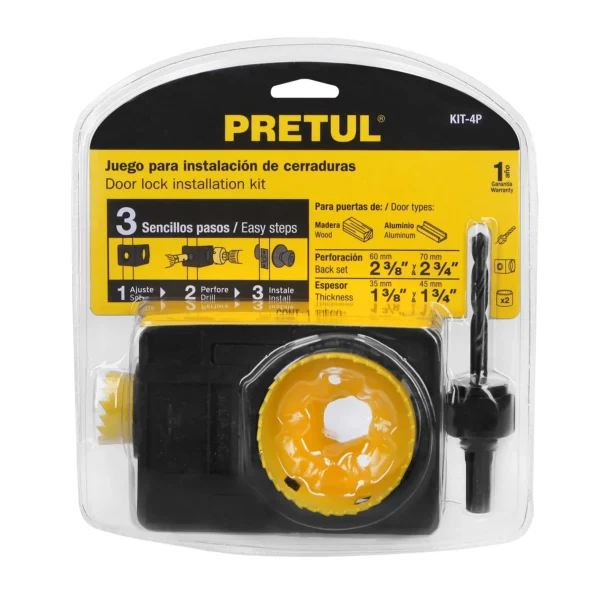 kit instalacion cerraduras kit-4p pretul