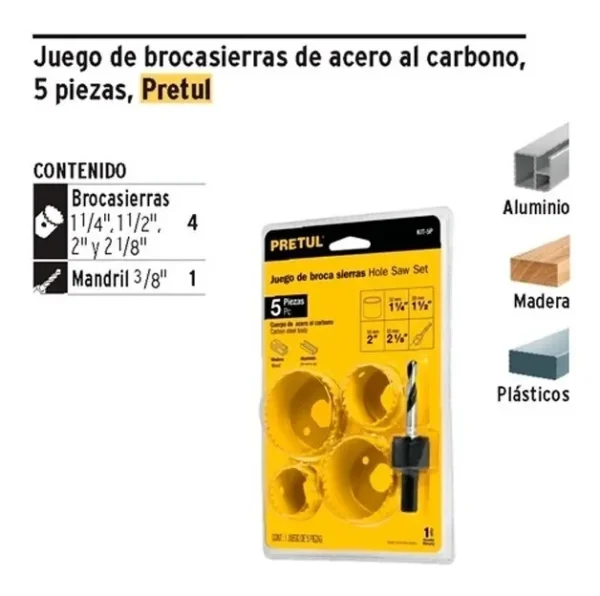 kit instalacion cerraduras kit-5p pretul - Imagen 2