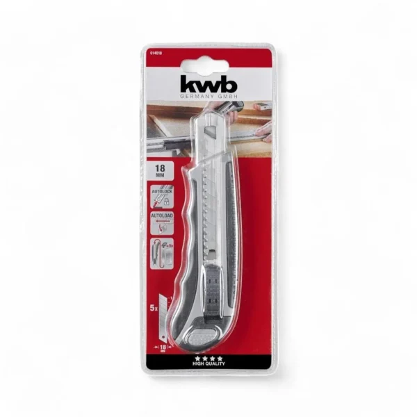 cuchillo 18 mm. + 6 hojas cuchillo 49014018 - Imagen 3