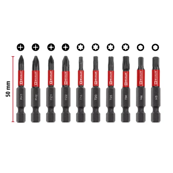 set 10 puntas combinadas impact 49118653 - Imagen 2