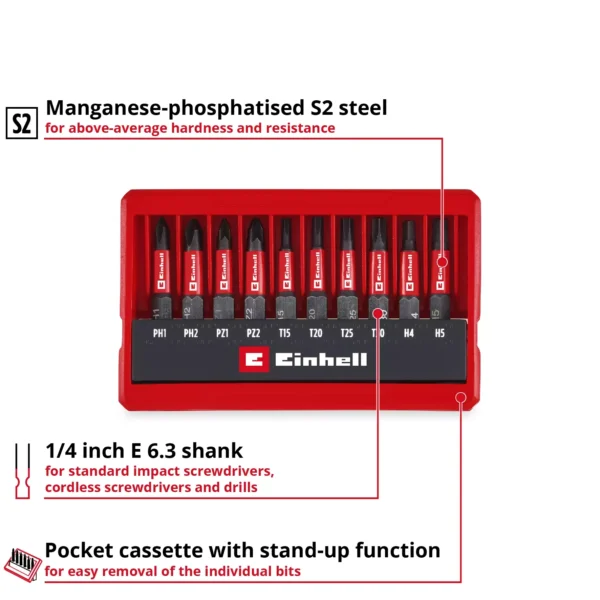 set 10 puntas combinadas impact 49118653 - Imagen 3