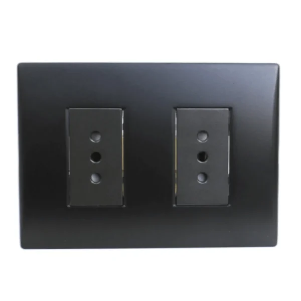 toma doble 10a black 5381136e - Imagen 2
