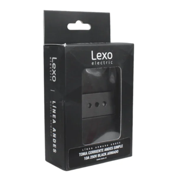 toma simple 10a black 5381135e - Imagen 4