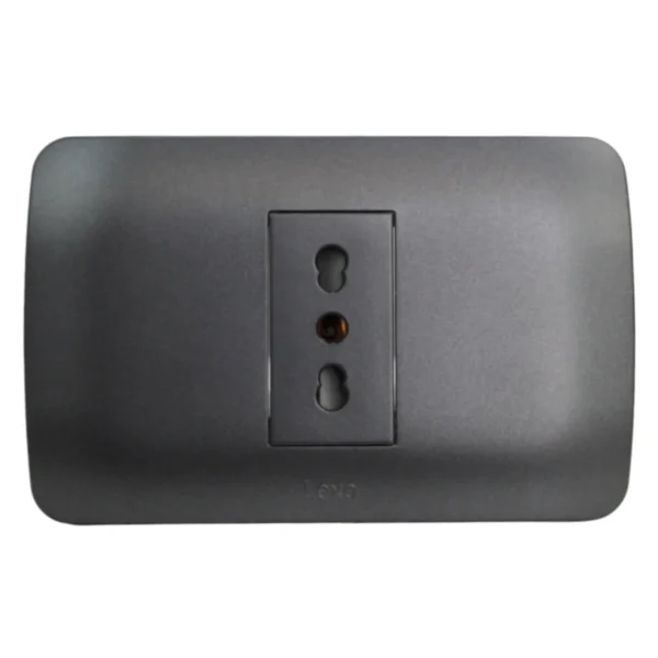 toma simple arm 10/16a grafito 5580110e - Imagen 2