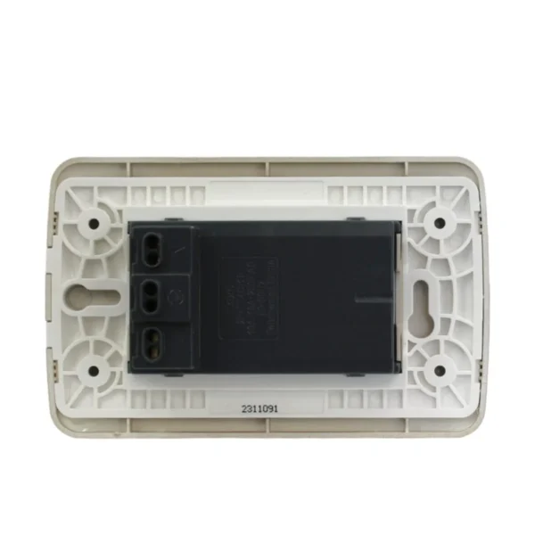 toma triplex 10/16a titanio beige 58402008 - Imagen 3
