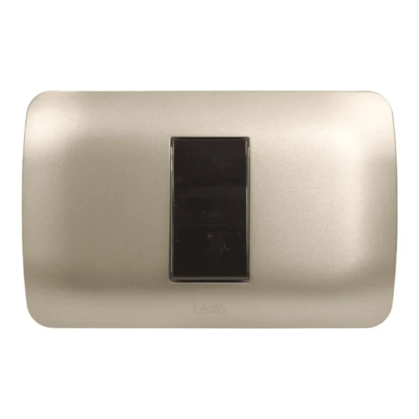 interruptor simple 9/12 10a cafe titanio 5380125e - Imagen 2