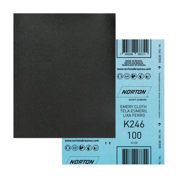 lija fierro k-246 grano 100 / norton (41k246100p)