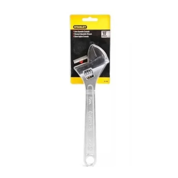 llave ajustable cromada 10 (87433) stanley - Imagen 3