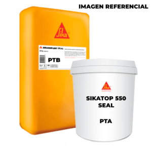 sikatop-550 seal natural juego a+b 25kg