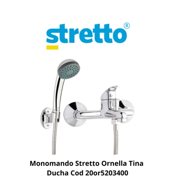 monomando ducha ornella -stretto 20or5303400 - Imagen 3
