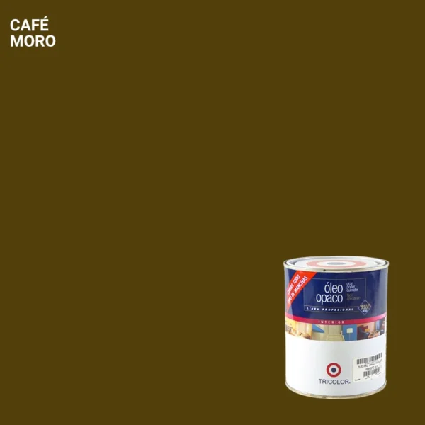 oleo opaco cafe moro 1/4 - Imagen 2