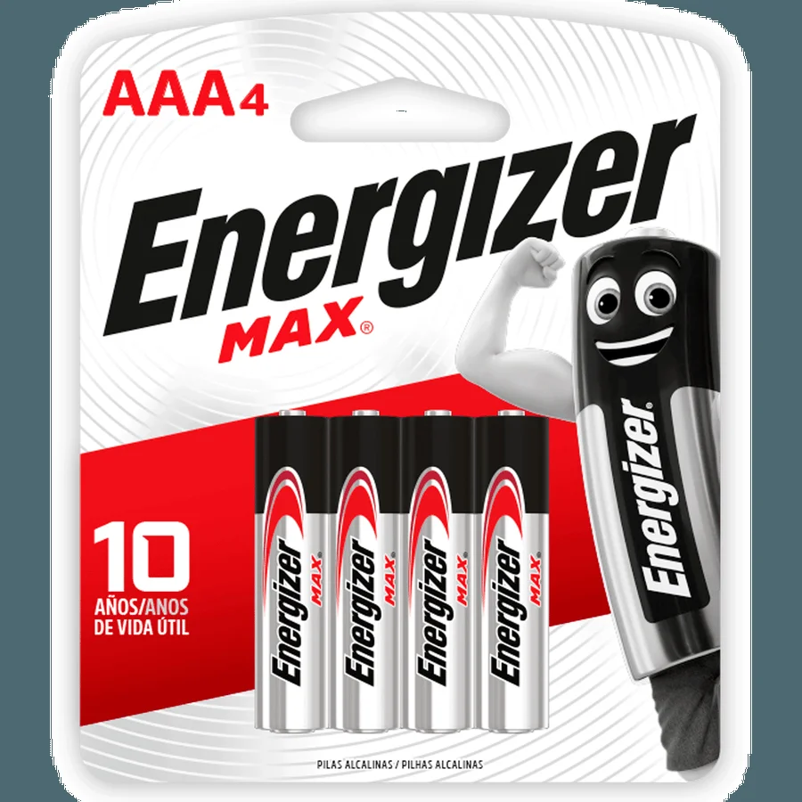 pila alcalina aaa x 4 energizer (923265)