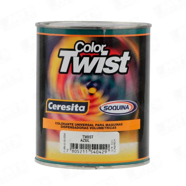 pintura concent twist azul 1/4 gl 11424804 - Imagen 2