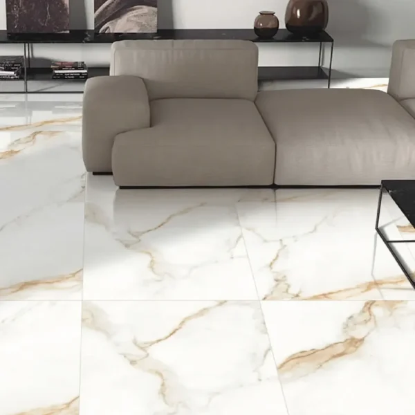 porcelanato calacatta gold rect 60x60 1,44m2 - Imagen 2