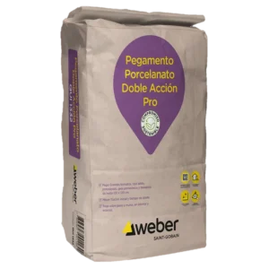 Pegamento Porcelanato Doble Acción Pro