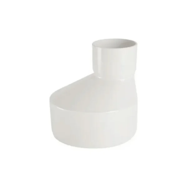 reduccion pvc sanitario 110x75 blanco c/goma - Imagen 2
