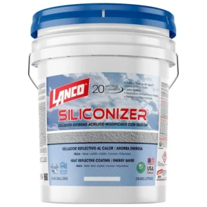 sellador techos siliconizer 4gl blanco rc200-2.4