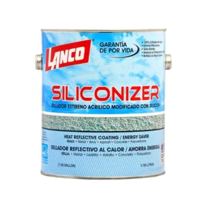 sellador techos siliconizer 1gl rojo rc201-4