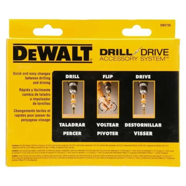 set adapt rapid avell/ator n6-8-10 dewalt dw2735p - Imagen 2