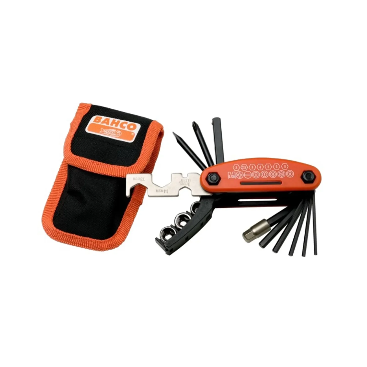 set llaves p/bicicleta 16 pcs bahco