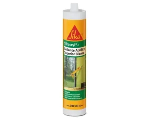 sikacryl blanco (sello acrilico pintable) 12x300ml