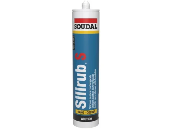 silicona con fungicida blanco 300ml