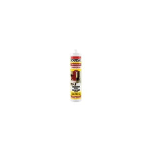 silicona acetica sin fungicida negro soudal 147315