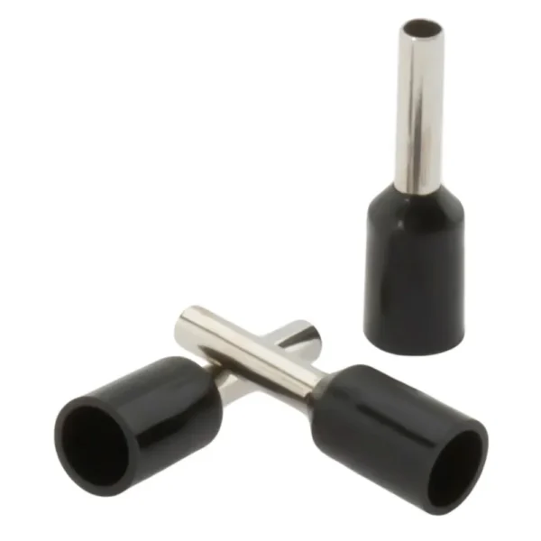 terminal ferrule 1,5mm negro (x100) - Imagen 2