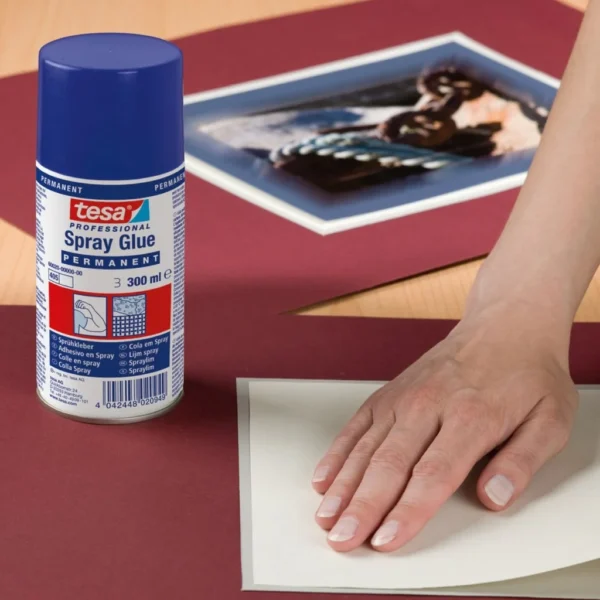 adhesivo en spray permanente 300ml (60020) tesa - Imagen 2