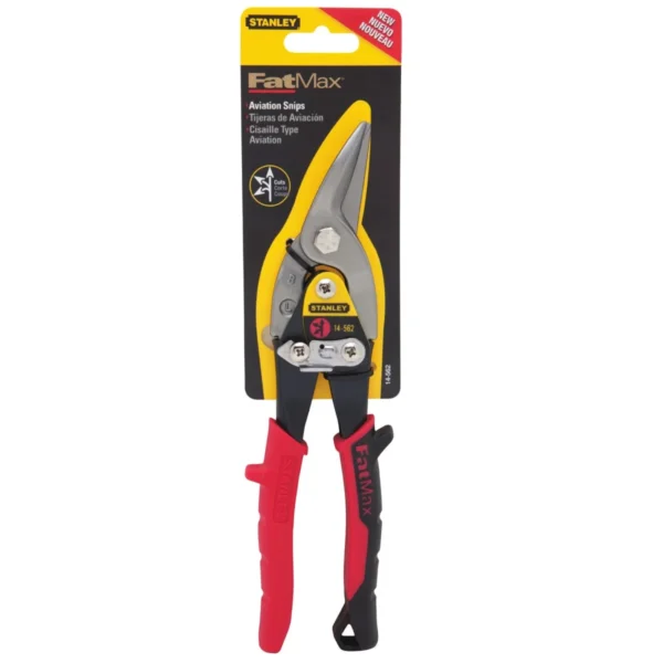 tijera aviacion cte izq m/rojo stanley 14562 - Imagen 2