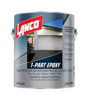 esmalte 1 part epoxy bco/past 1gl lanco