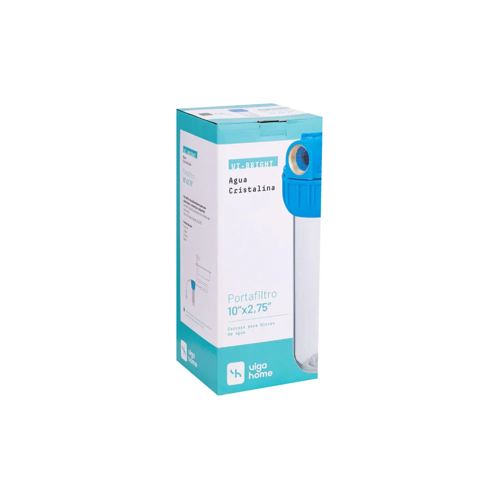 carcasa portafiltros 10x2,75pulg conexcion 1 tr1 - Imagen 2